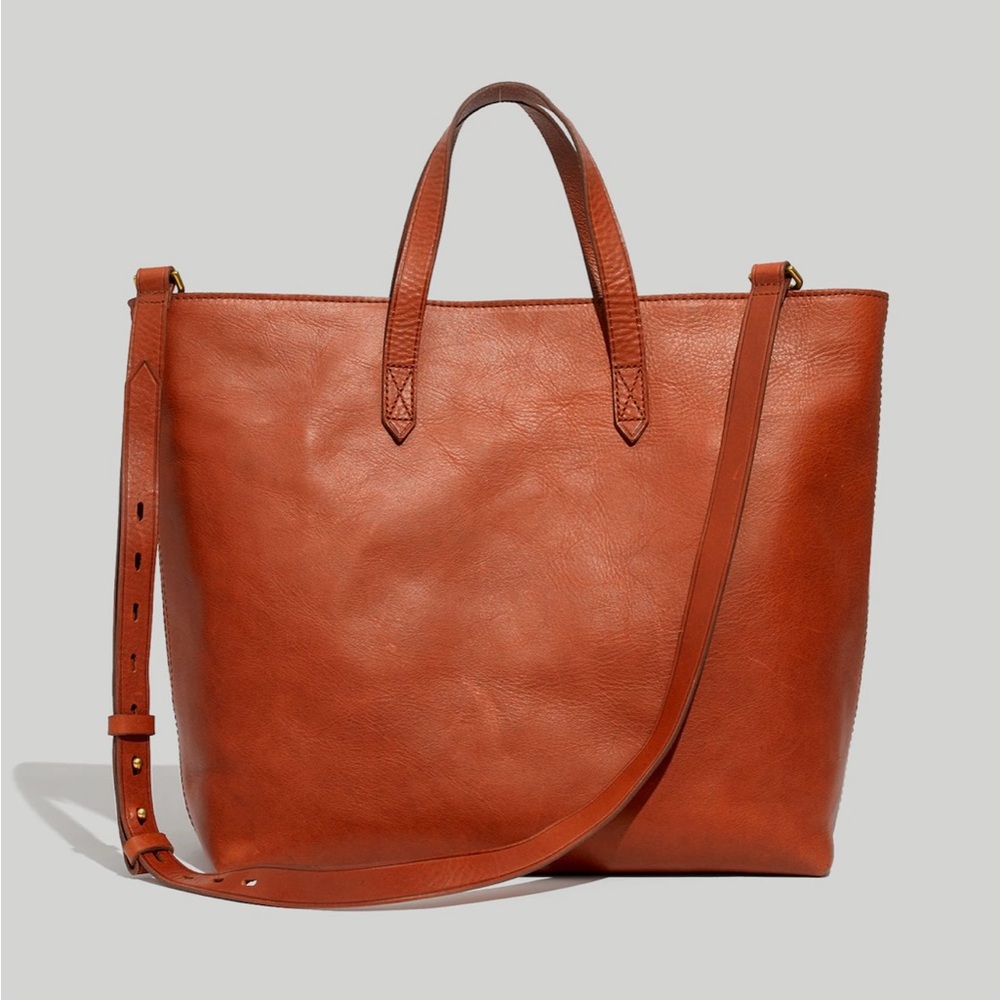 Madewell Women's The Zip-Top Medium Transport Tote